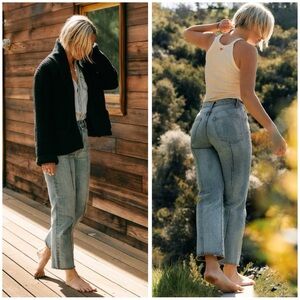 Imogene + Willie Wyatt Valdez Jean 28 (Mid/High-Rise Straight Leg Denim)